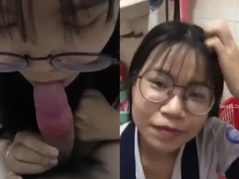 "mày liếm mạnh đi tao sắp ra rồi", em xinh liếm cu cho thằng bạn thân